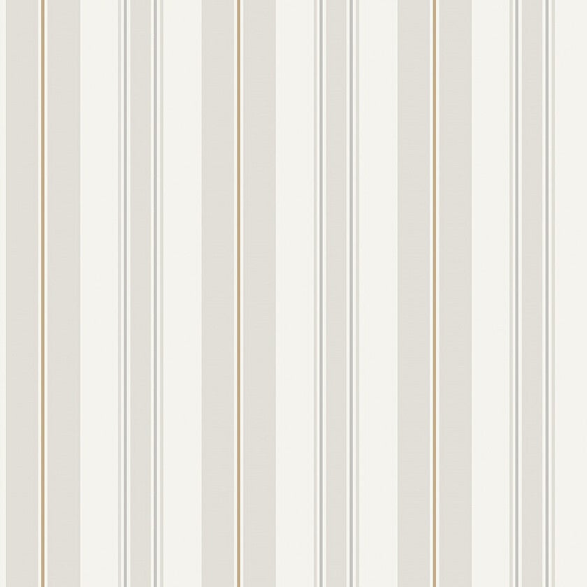 Gustaf, grå och vit tapet