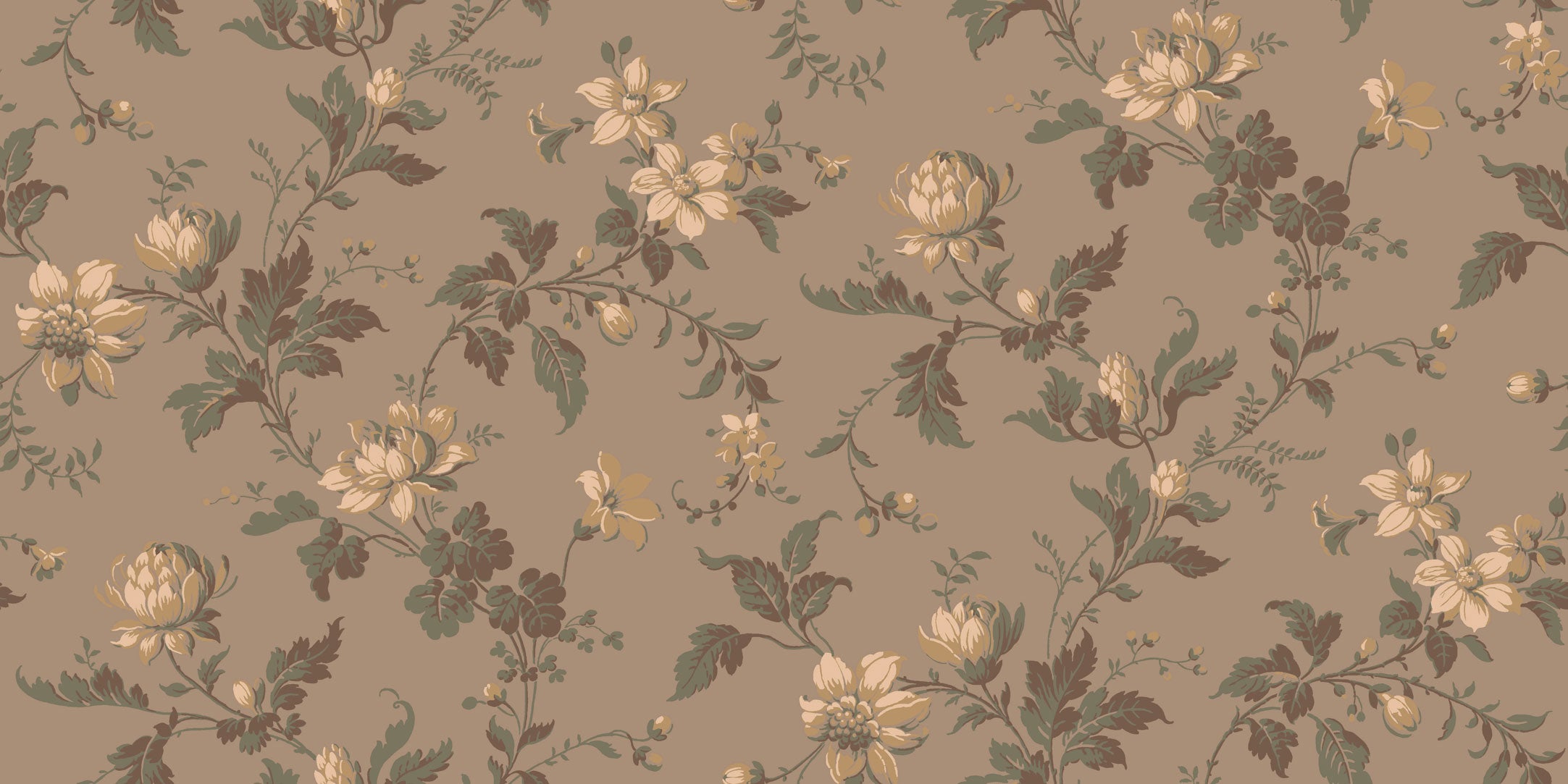 Blomslinga, ljusbrun