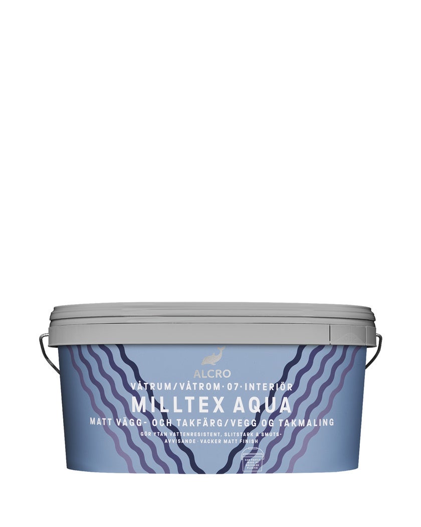 Milltex Aqua Matt Täckfärg