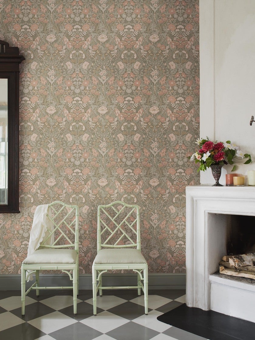 Örtagård, Rosa/Grön