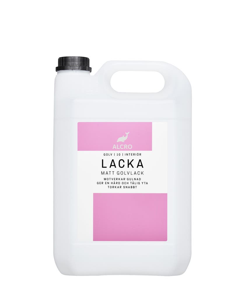 Lacka Matt Golvlack