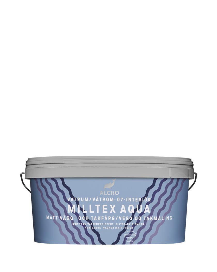 Milltex Aqua Matt Täckfärg