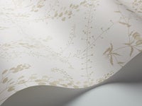 Bladranker, vit/beige