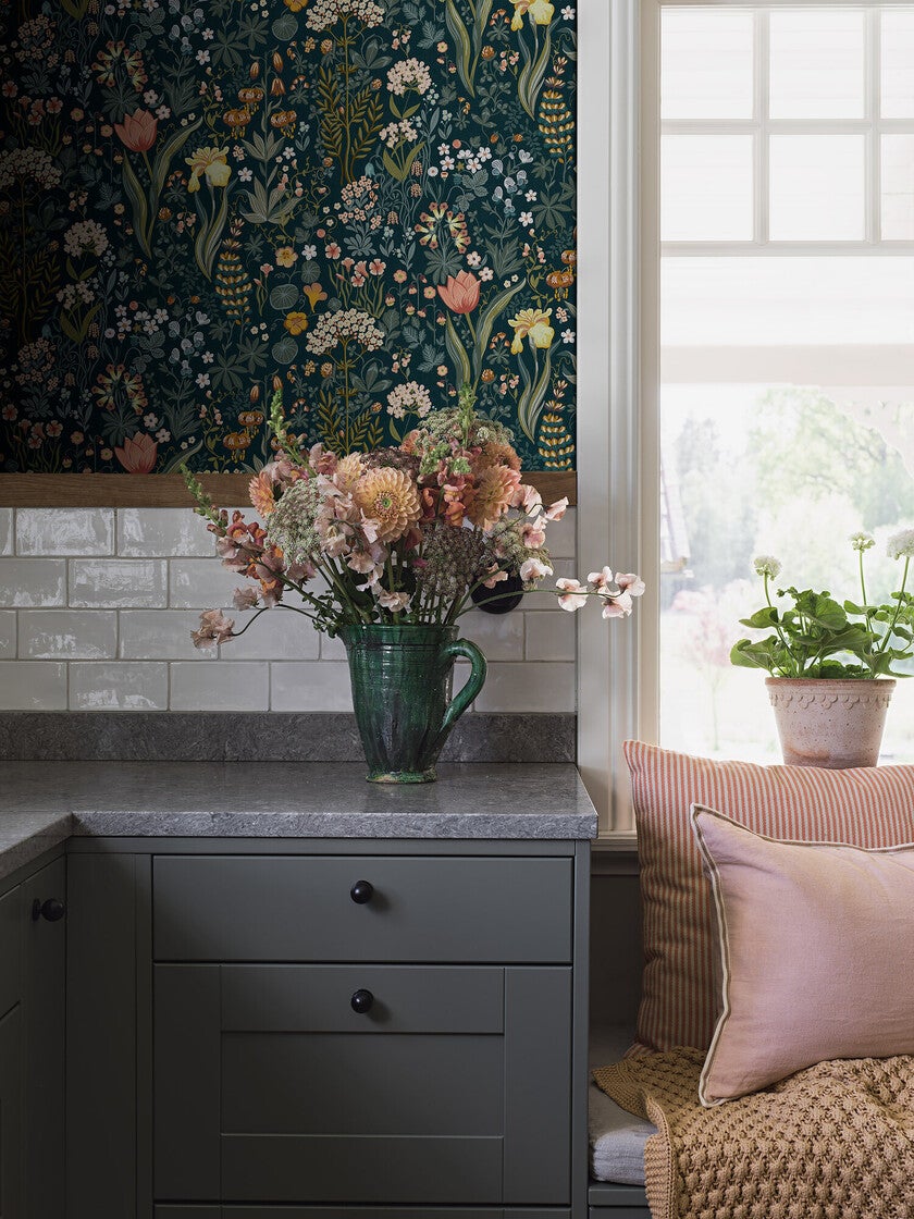 Blomsterhav 2055 tapet