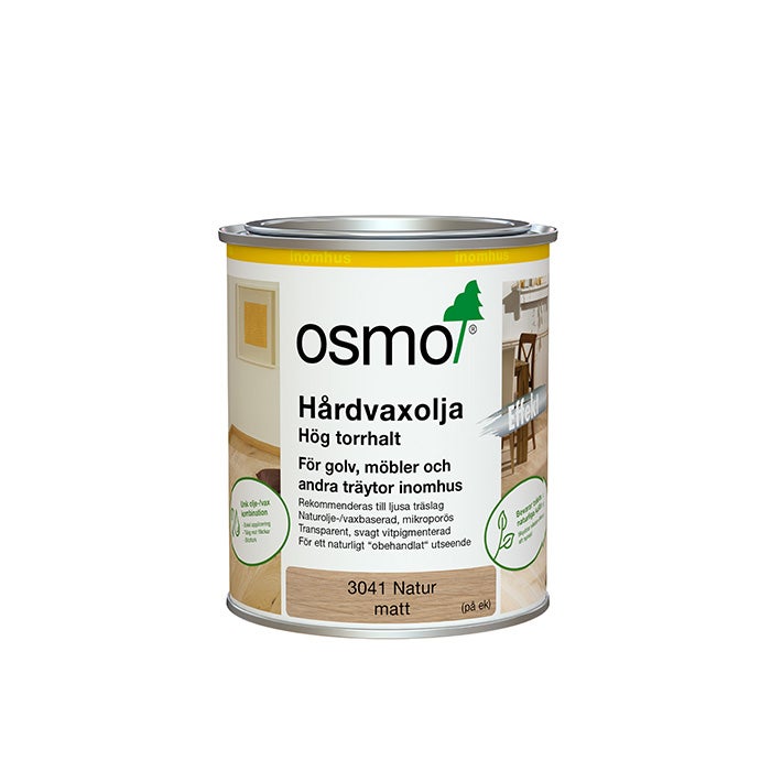 Hårdvaxolja 3041 Effekt