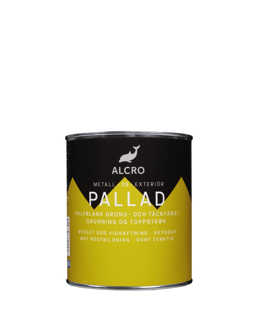 Pallad Grund och Täckfärg