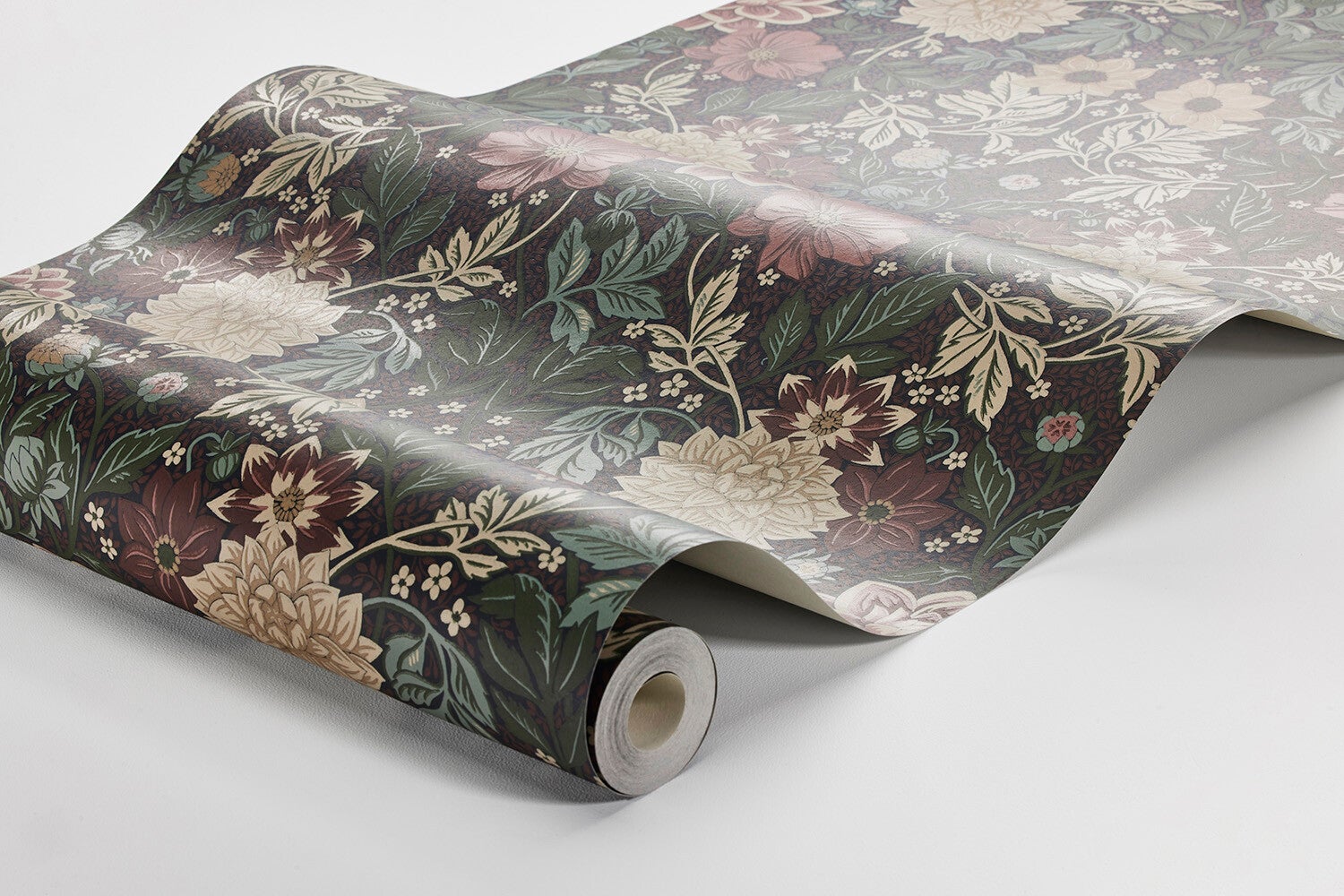 Dahlia Garden, burgundy