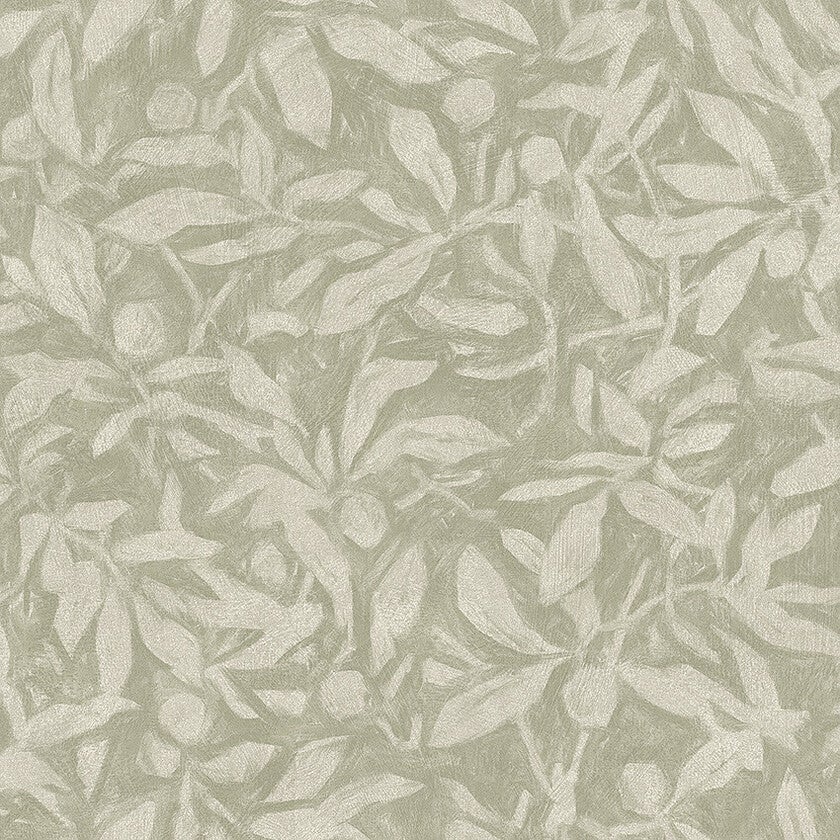 Skogsparken, grön tapet