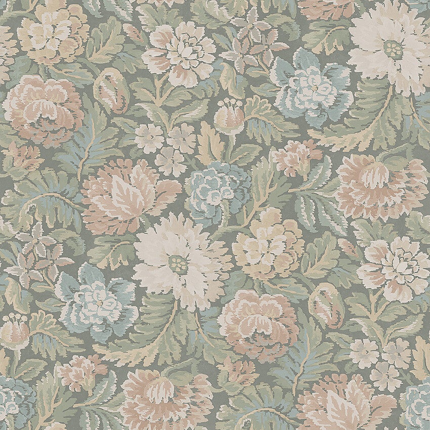 Nightingale Garden grågrön botten