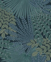 Velvet Leaves, bladverk i blått